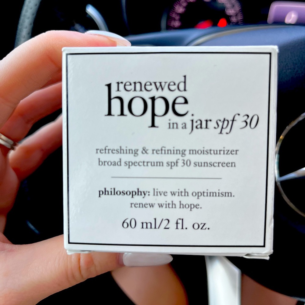 Philosophy Renewed Hope in a Jar Moisturizer